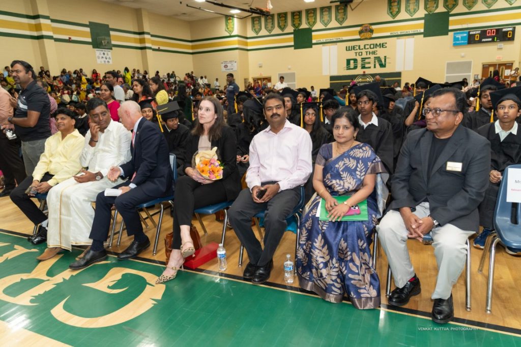 Families in the audience at Graduation 2026
